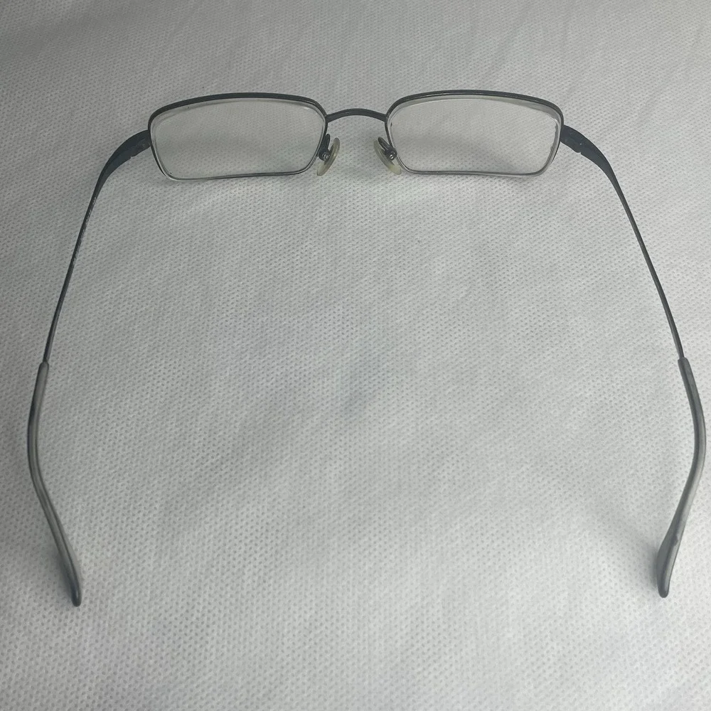 Ray Ban Titanium Rectangle Metal Wrap Eyeglasses Frame ONLY RB-8610 52[]18-140